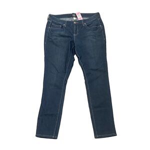 Torrid Women's Curvy Skinny Jeans Size 14 Dark Wash Blue Stretch